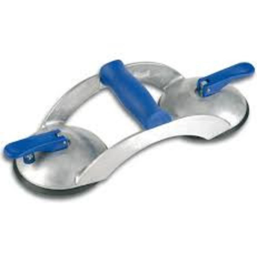 Veribor® Aluminium suction cup cross-grip.
