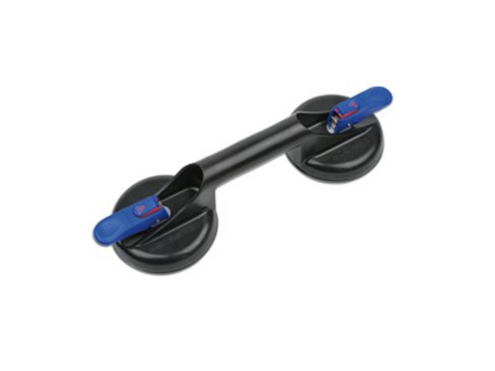 Blue Line plastic glass holder.