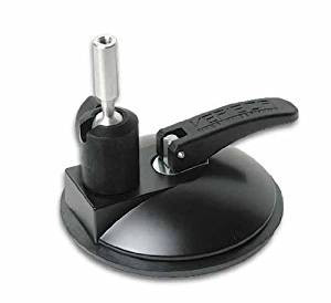 Veribor® high-quality aluminium suction lifter with ball joint, M6 thread with two fixing screws