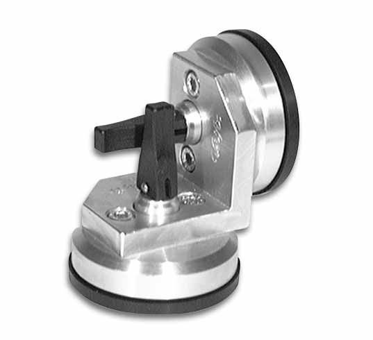 Veribor® suction unit made of aluminium.