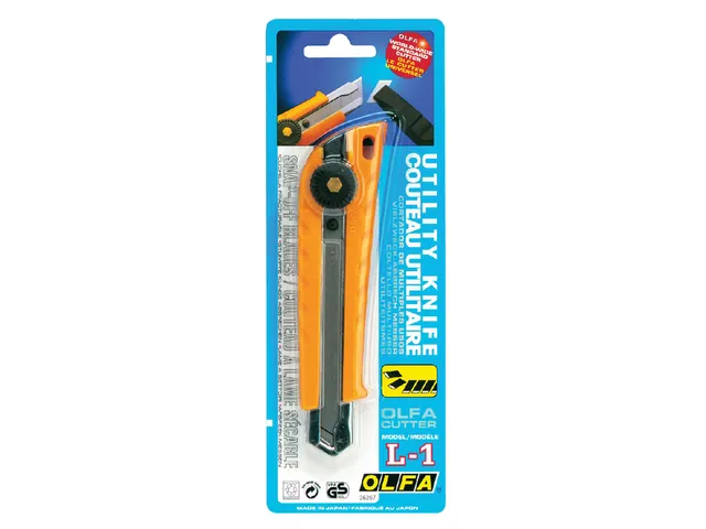 Olfa Premium snap-off knife.