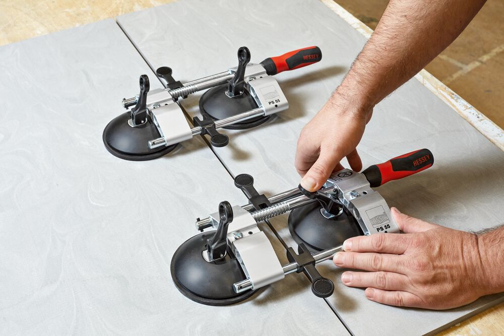 PS55 plate clamp, clamping range 10–55 mm