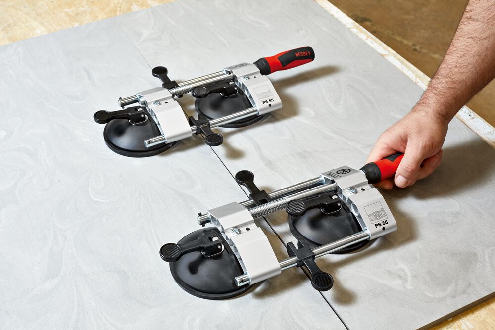 PS55 plate clamp, clamping range 10–55 mm